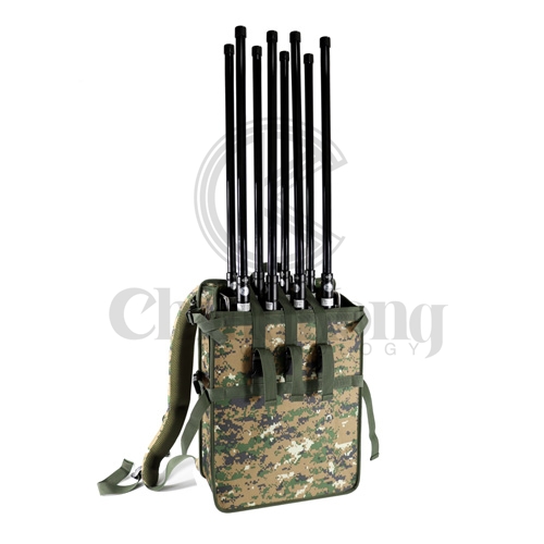 Manpack 3G 4GLTE Jammer with Output Power 70W Drone UAV GPS WIFI ...